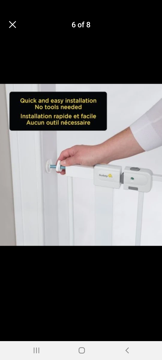 NEW Safety 1ˢᵗ® Hands Free Auto-Close Gate image indicator(5)