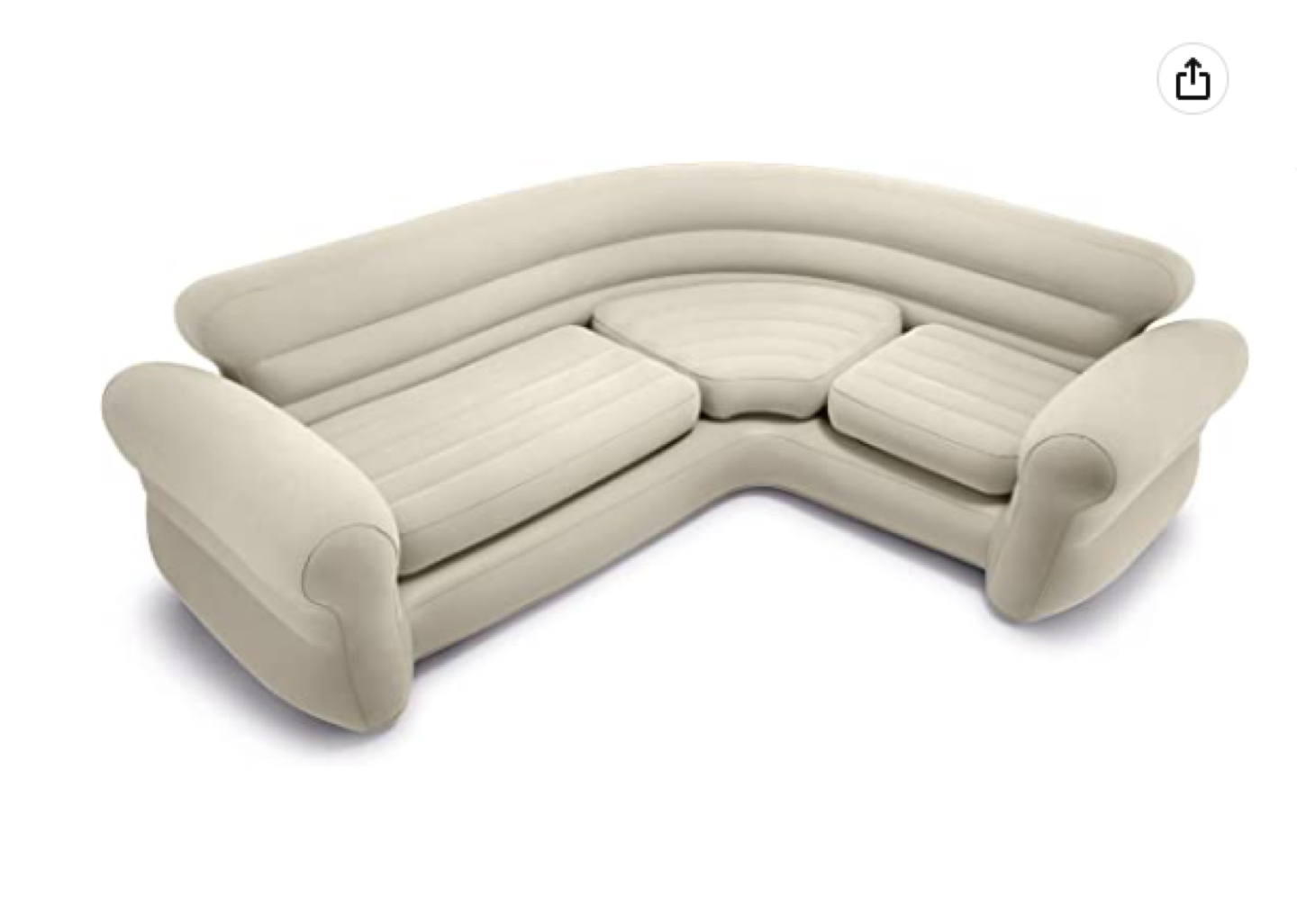 Intex inflatable corner sofa