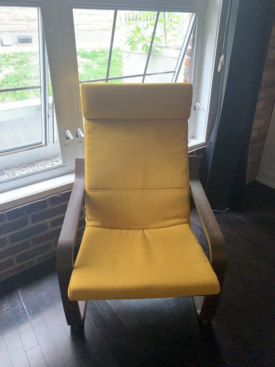 IKEA Poang Chair & Stool - photo 2