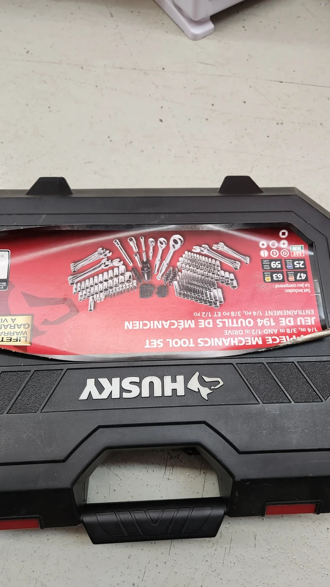 husky 194 piece tool set thumbnail