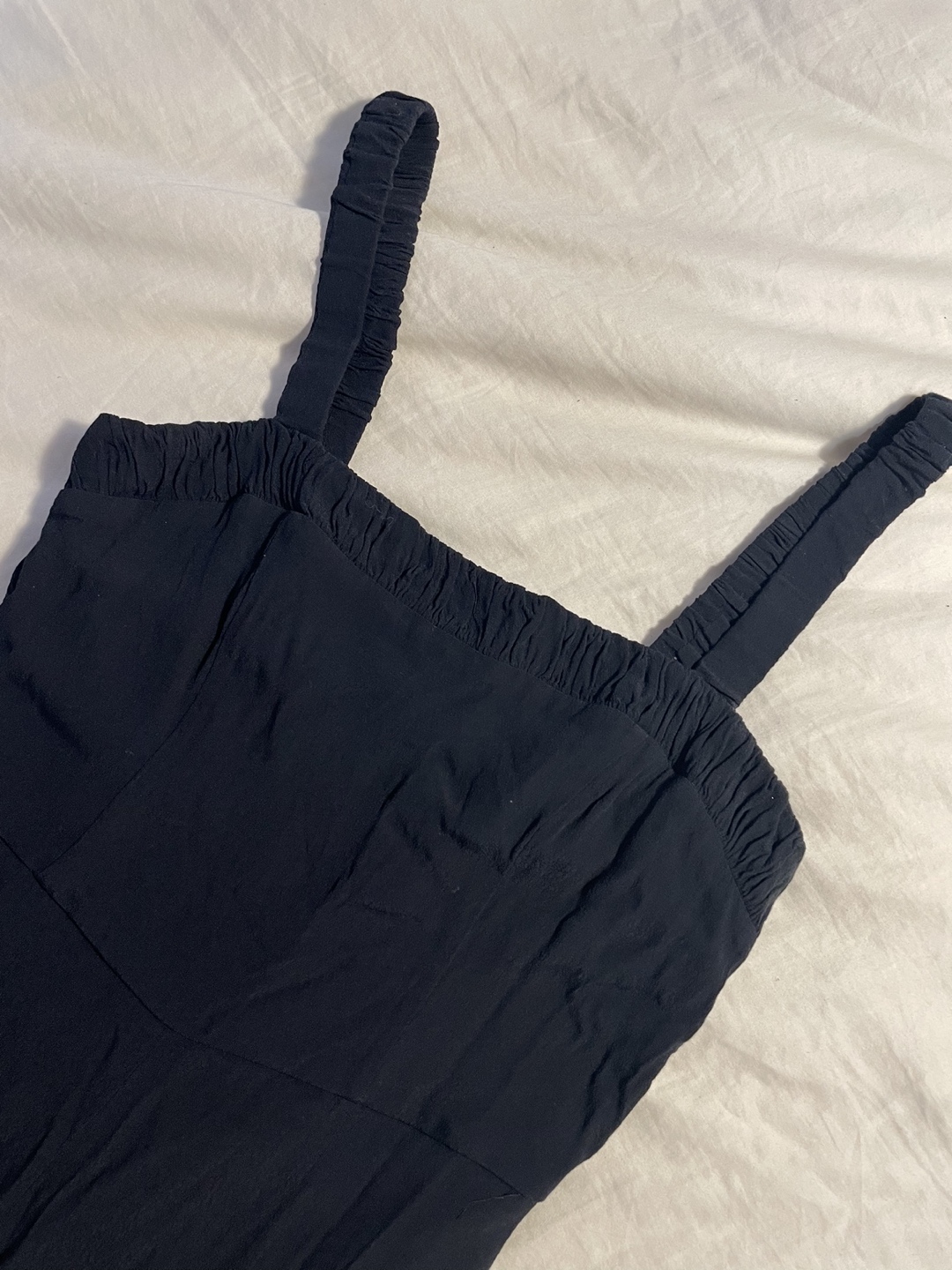 Black Flowy Romper/Jumpsuit