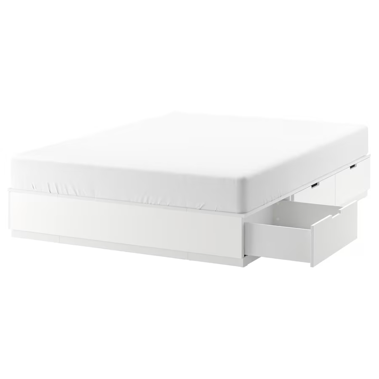 IKEA Queen Bed frame with storage, NORDLI