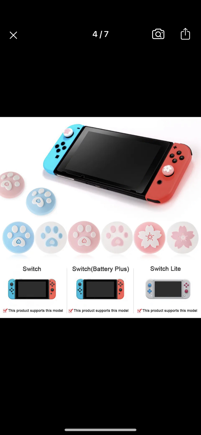 Sakura Thumb grips Nintendo Switch Accessory - photo 4