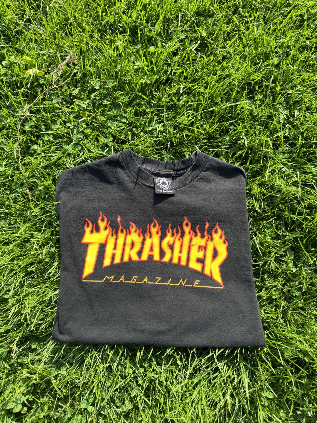 Thrasher Magazine San Francisco Long Sleeved T-Shirt - Medium - photo 5