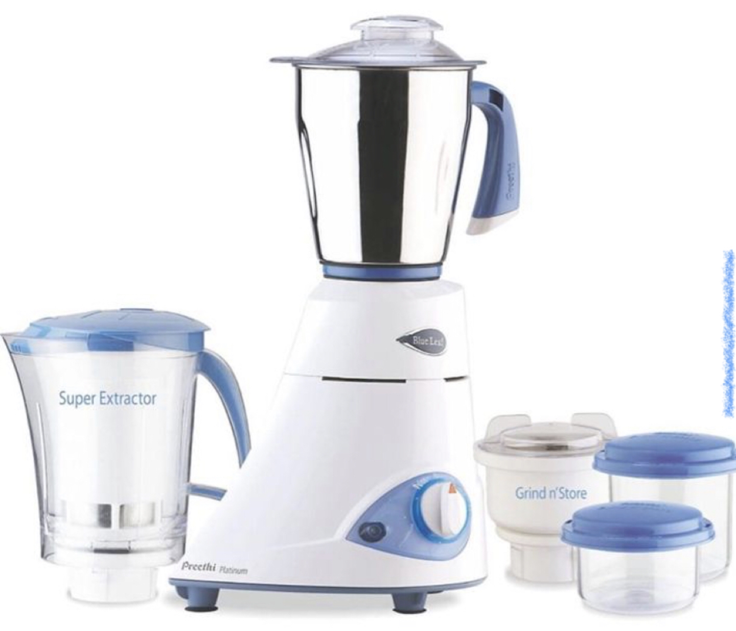 Preethi blue leaf mixer grinder with Juice extractor on sale thumbnail