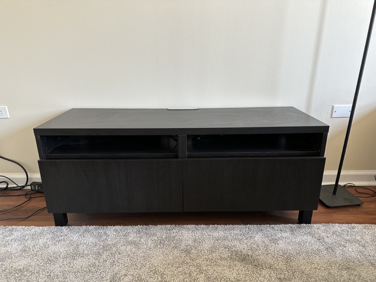 TV unit with 2 drawers (BESTA model-IKEA) - photo 2