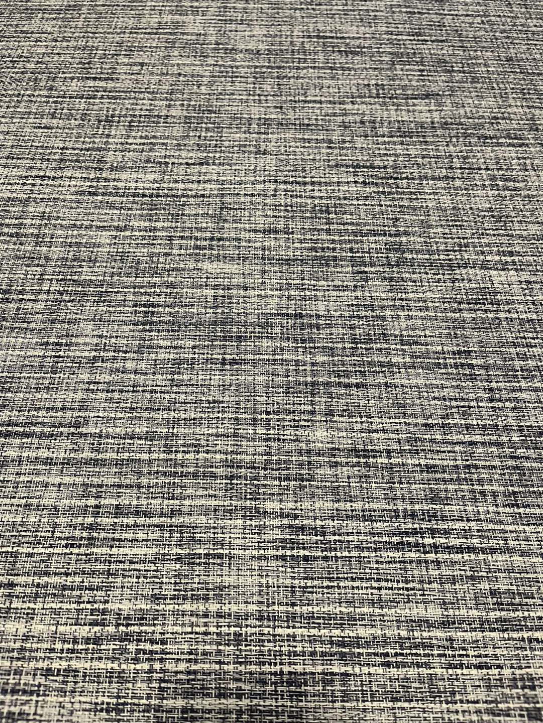 Indoor/outdoor rug (white & navy mixed pattern) - photo 2