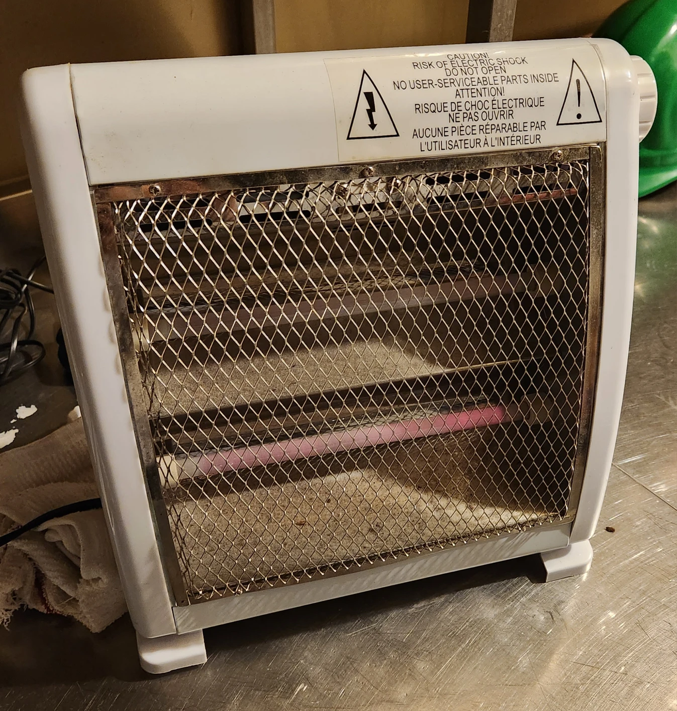 space heater 400/800watt - photo 3