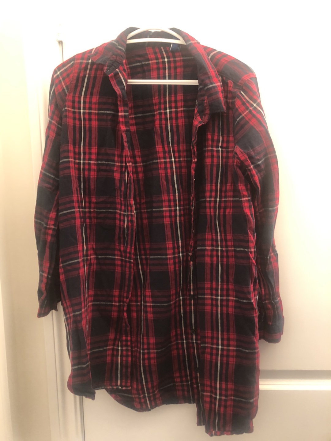 Flannel button down