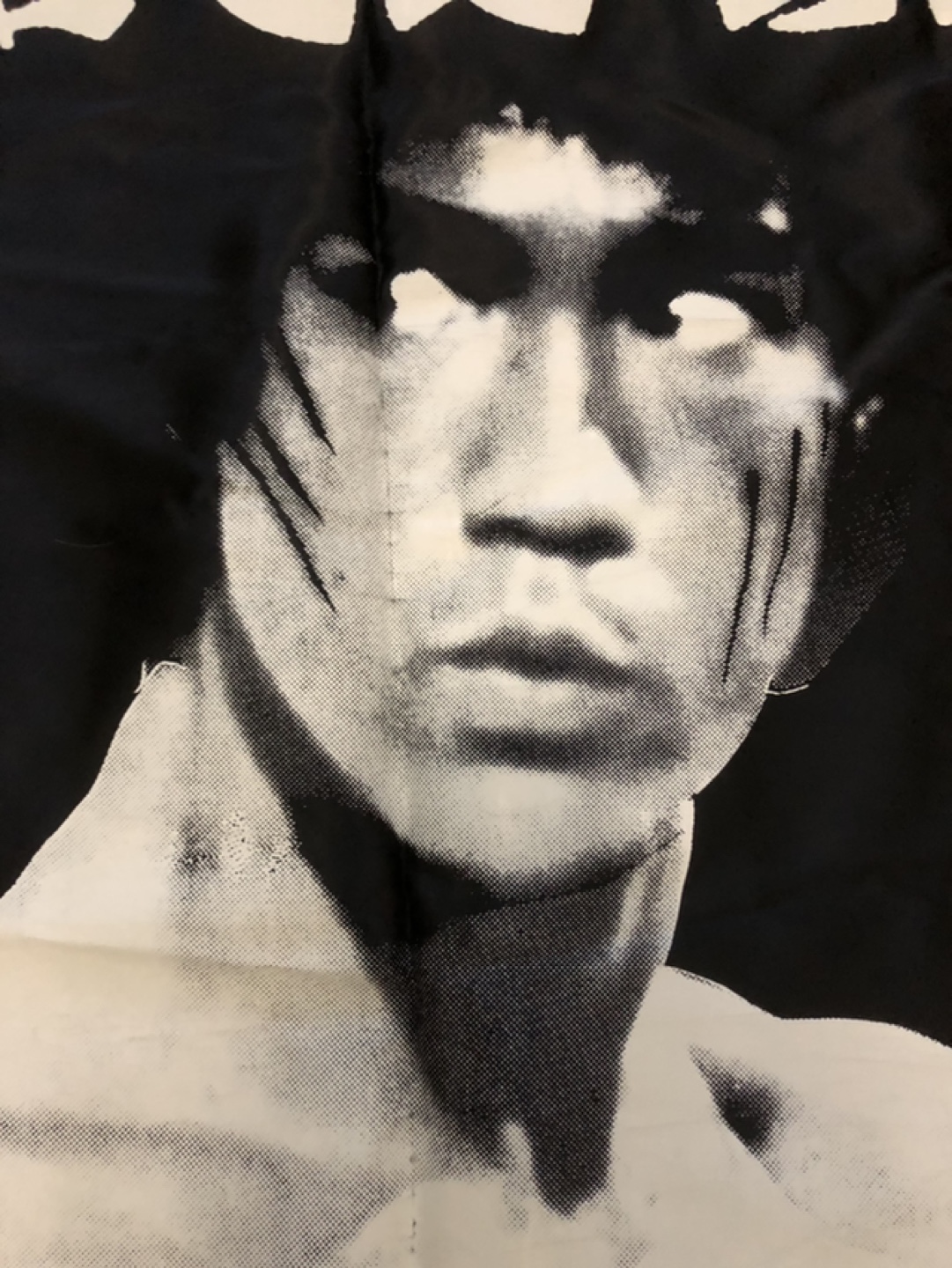 Vintage BRUCE LEE 李小龍enter the dragon flag textile poster banner image indicator(2)