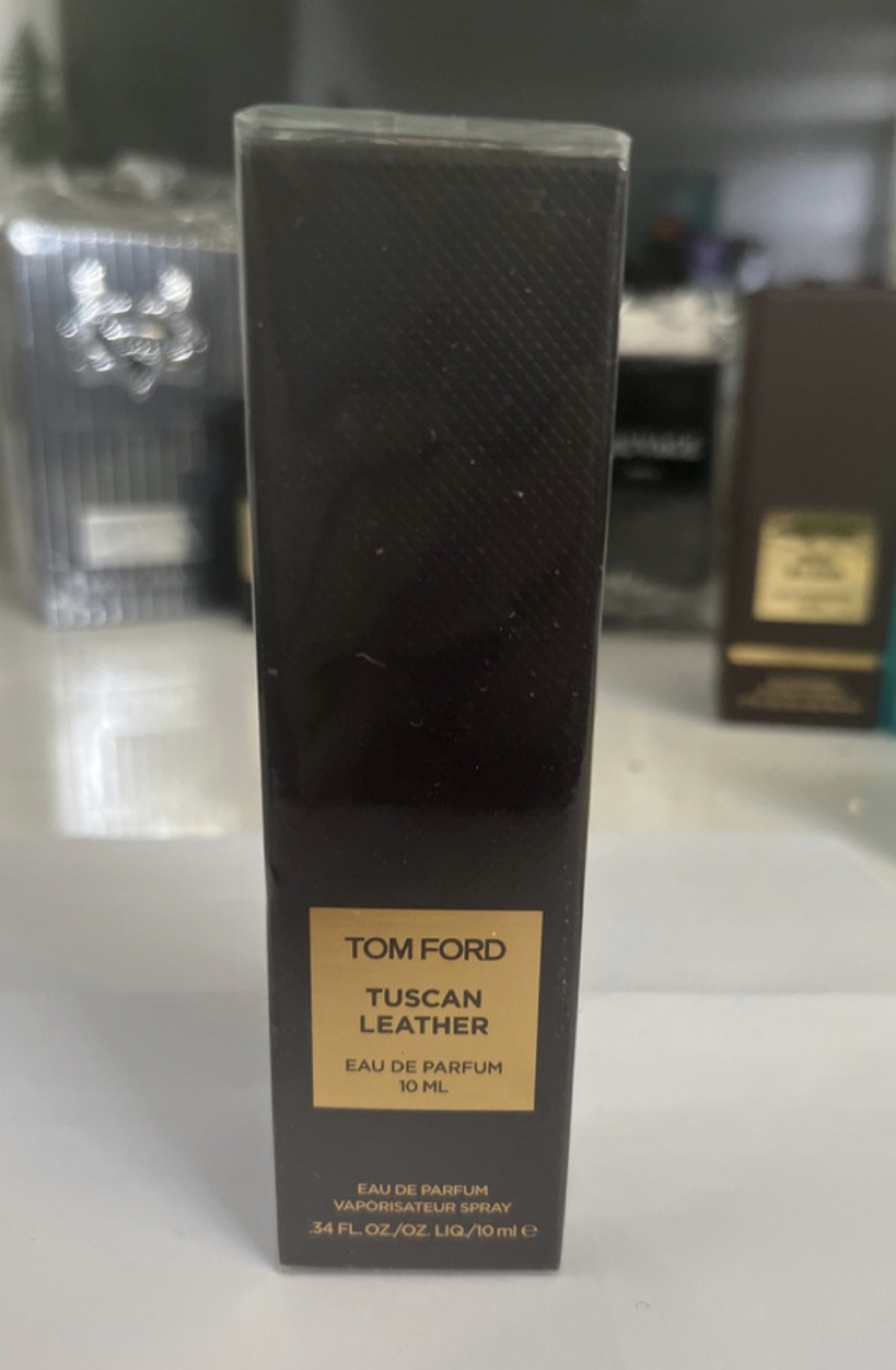 BNIB Tom Ford Tuscan Leather travel spray EDP thumbnail
