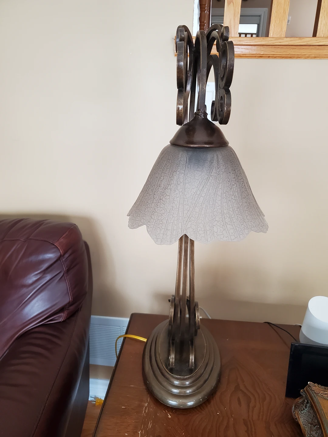 Iron Metal Table Lamp