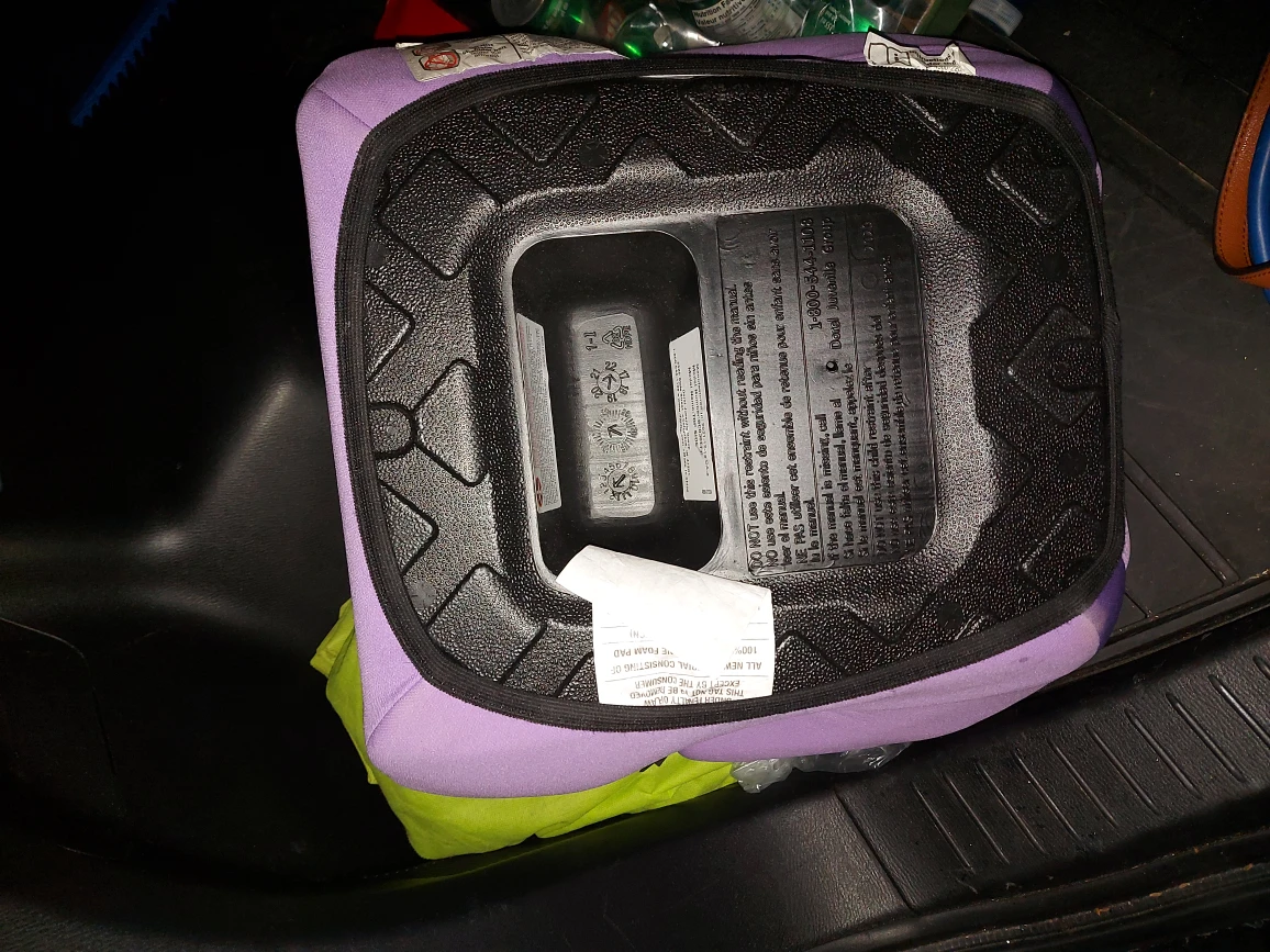 Cosco Topside Purple Booster Seat - photo 3