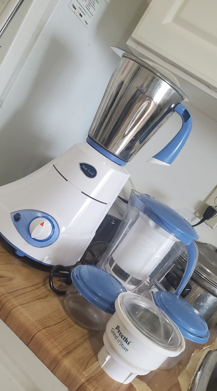 Preethi Blue Leaf Mixer Grinder for sale - photo 2
