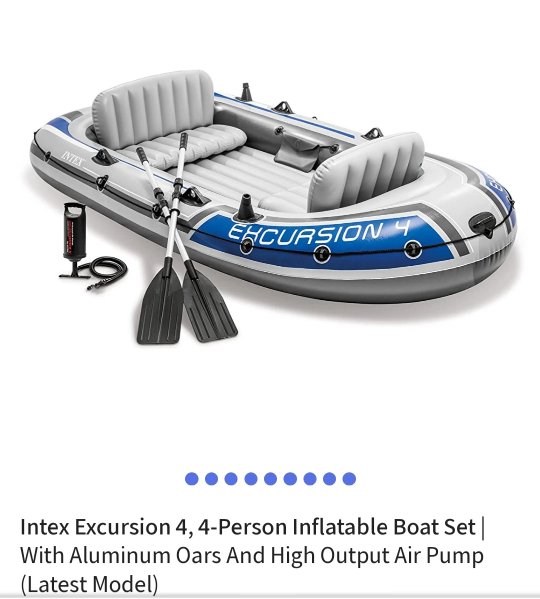 Intex boat for 4~5 persons - photo 2