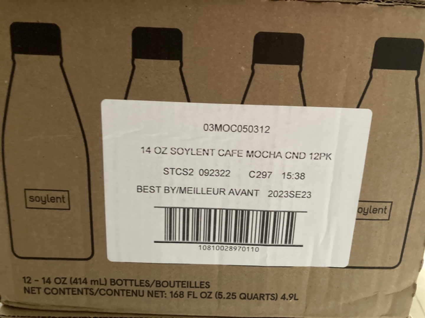 Soylent (case of 12)