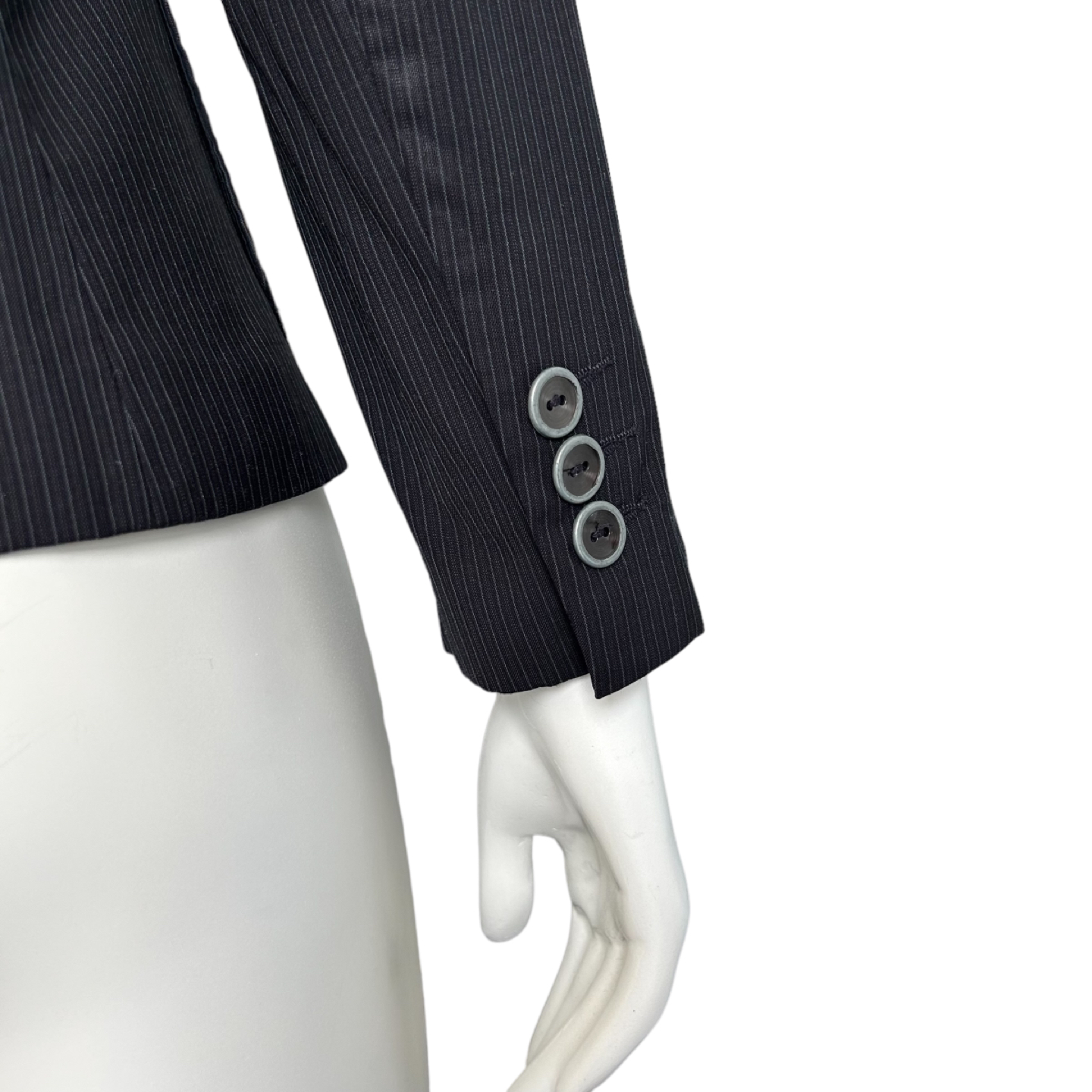 Teenflo navy wool blazer jacket 2/XS image indicator(3)