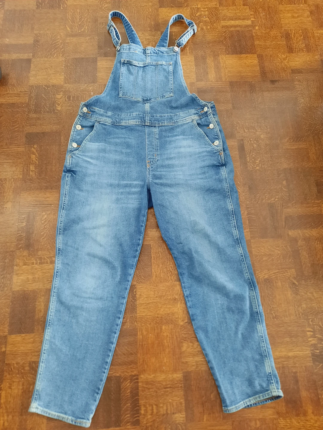 OG Straight Jean Overalls for Women image indicator(3)