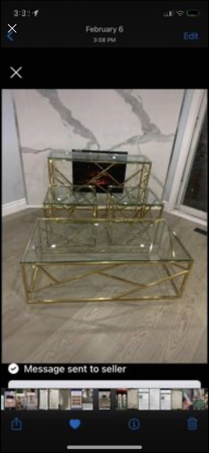 Coffee table set