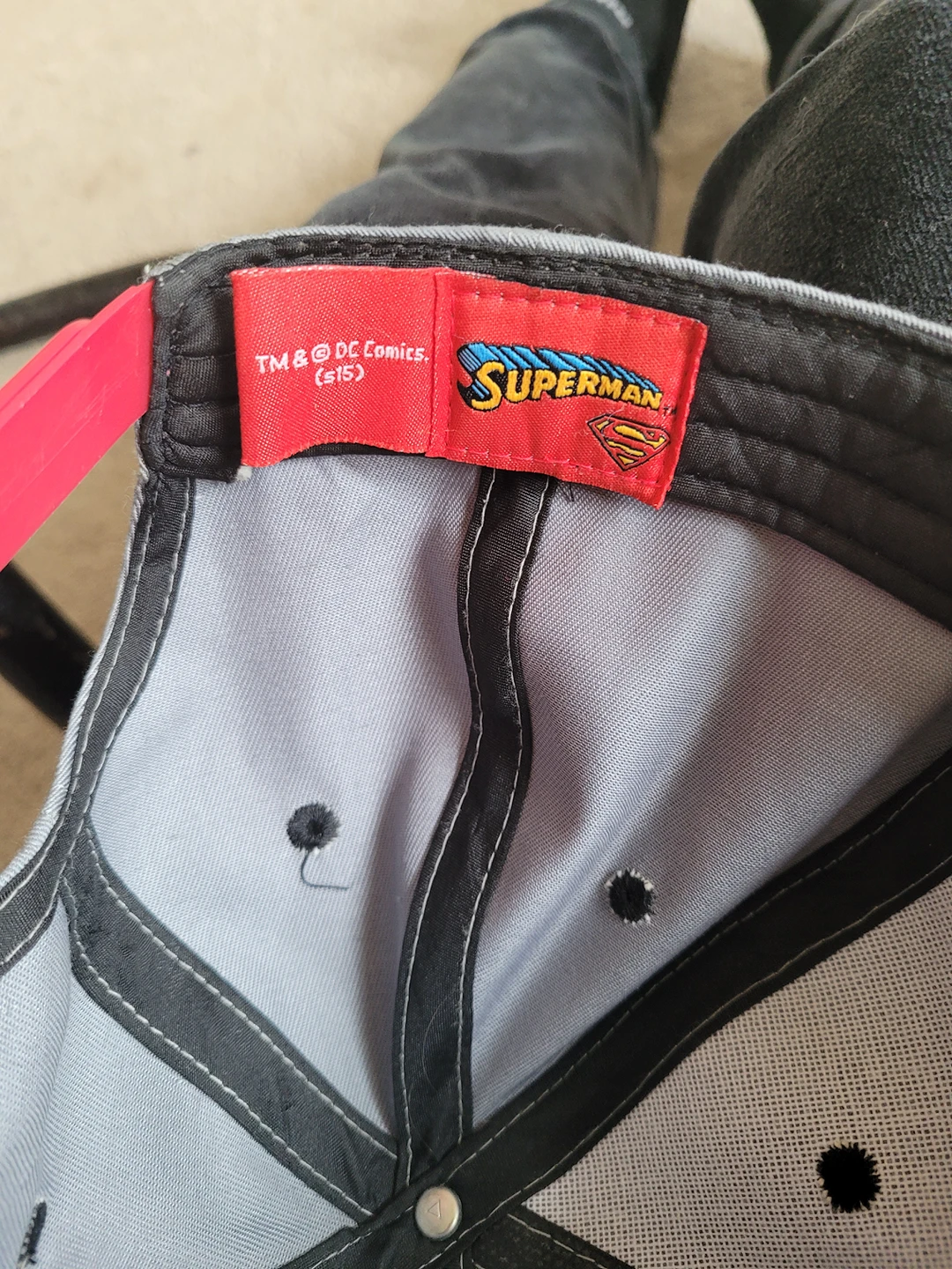 Grey Superman Snapback - photo 3