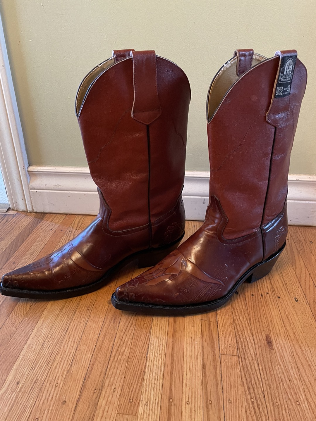 Cowboy boots size 9 1/2 - photo 2