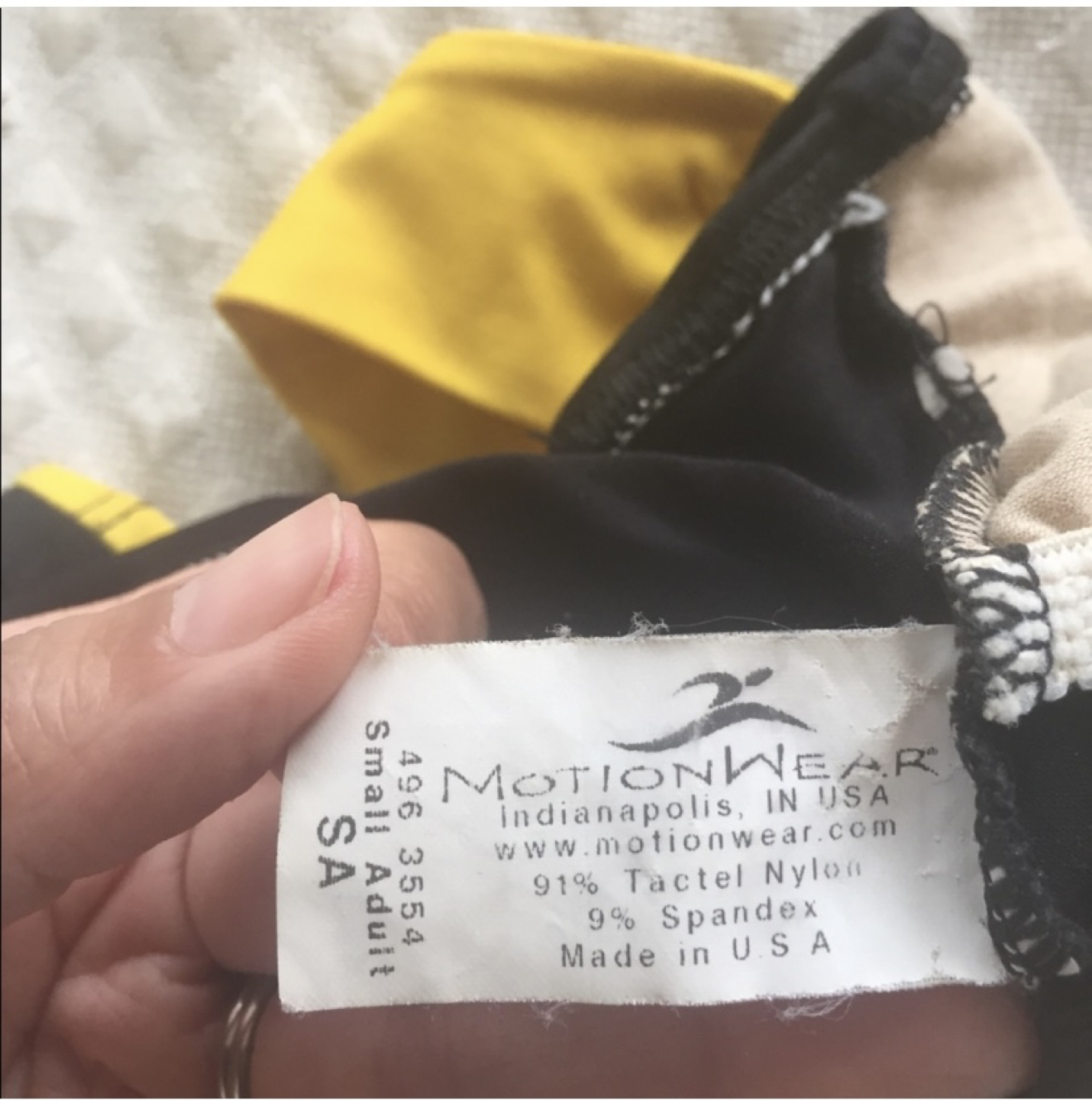 Vintage Motionwear dance fitness halter top S image indicator(3)