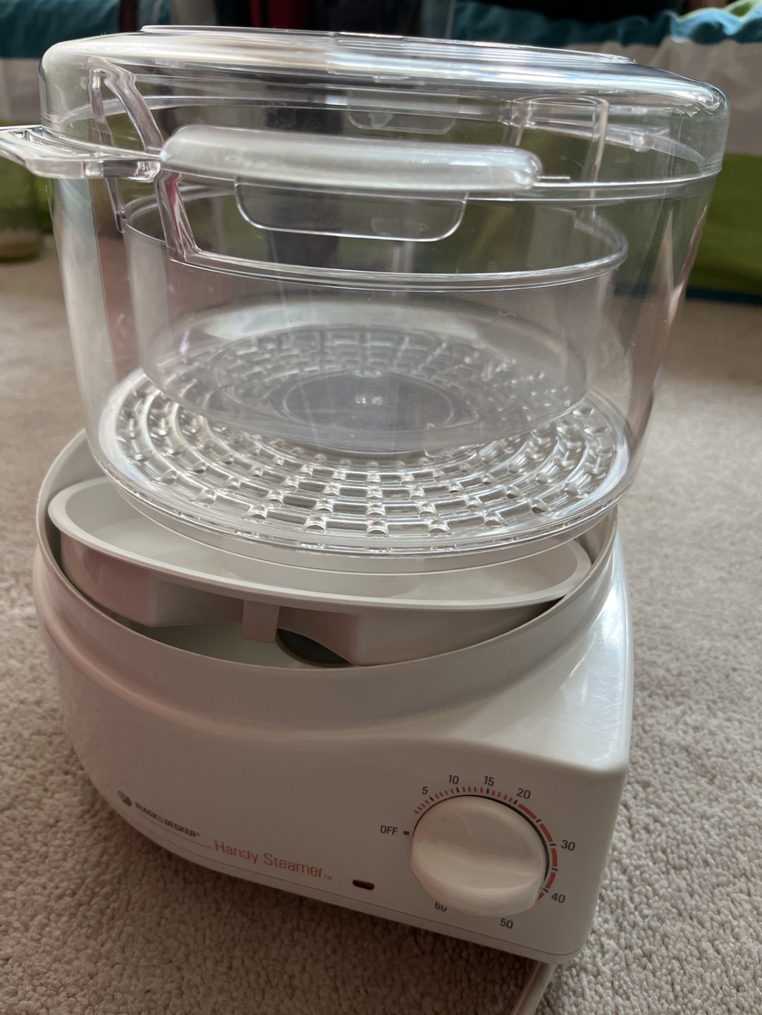 Black and Decker Steamer/Rice cooker thumbnail