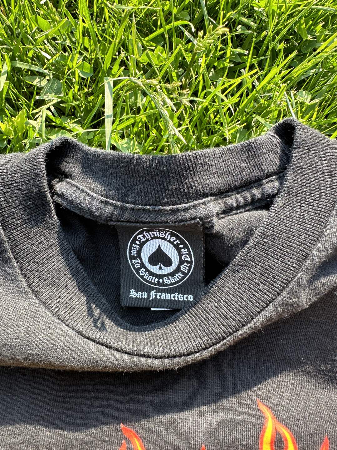 Thrasher Magazine San Francisco Long Sleeved T-Shirt - Medium image indicator(3)