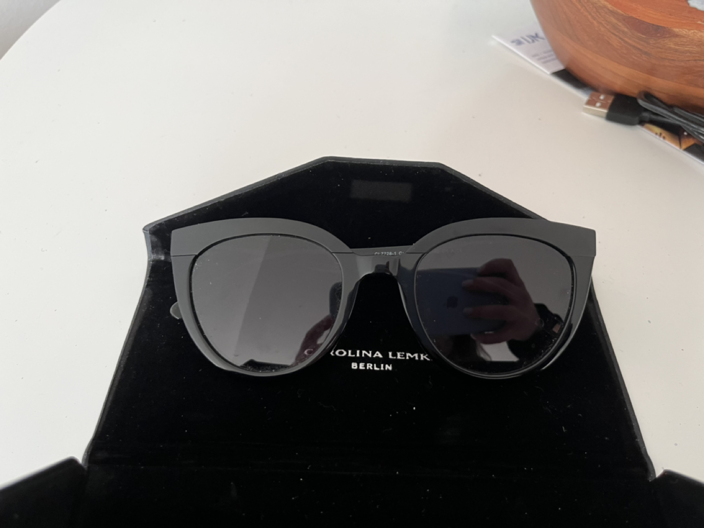 Carolina Lemke Plush Sunglasses (CL7728)