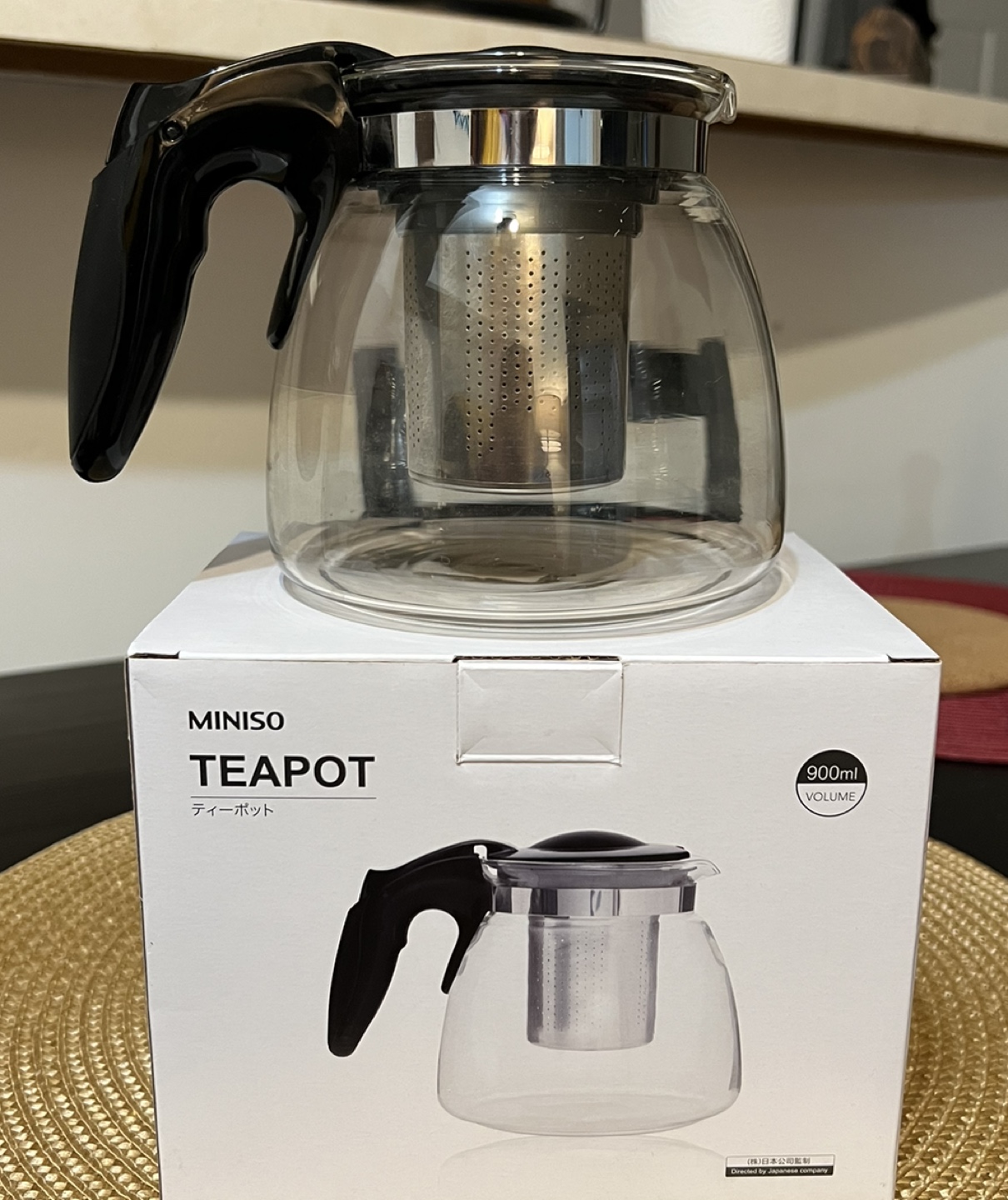 Glass Teapot 900 ml thumbnail