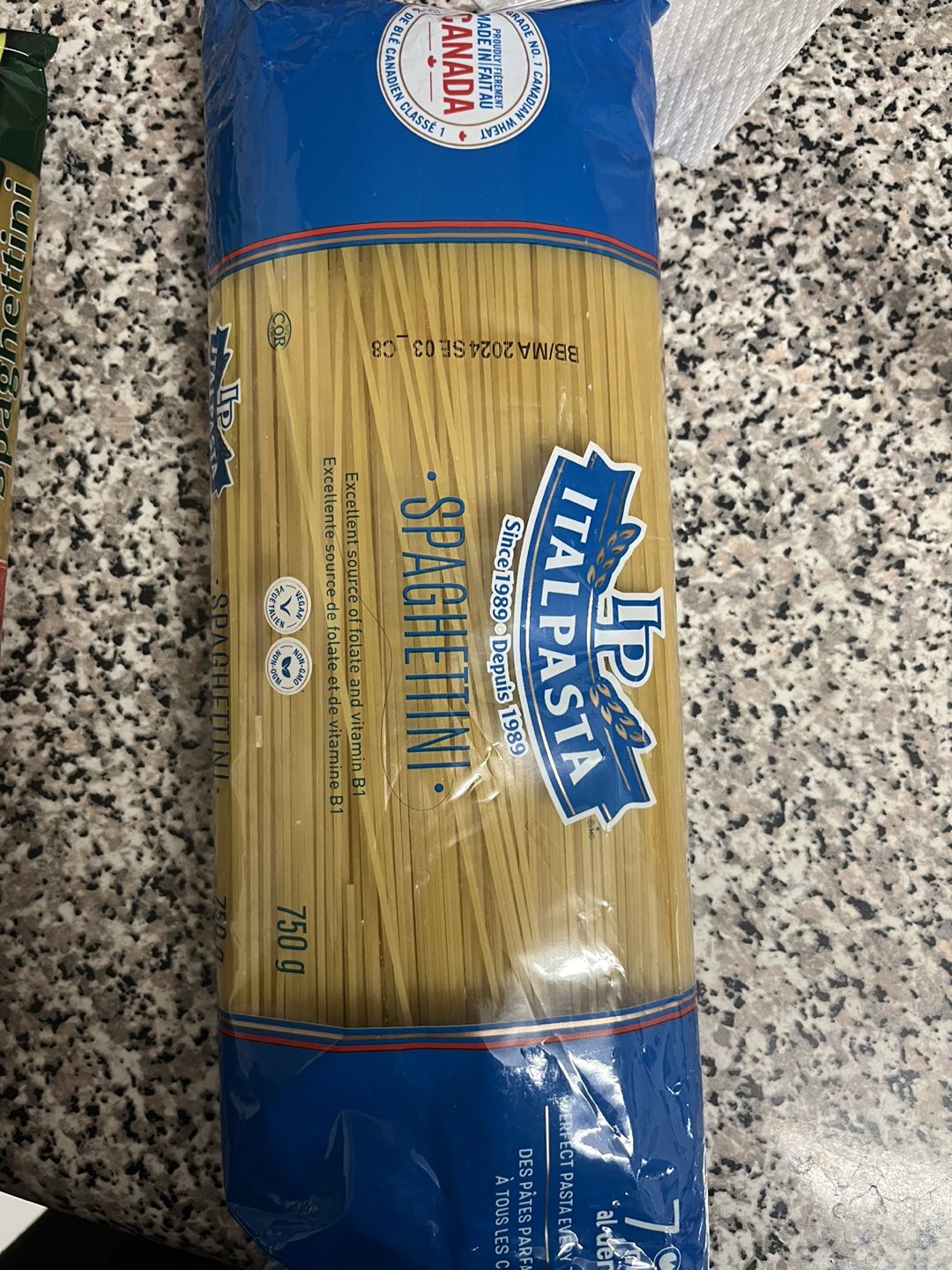 Italpasta spaghettini 750g (🌱 kitchen) thumbnail