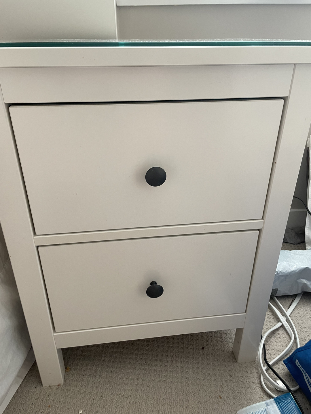 IKEA Hemnes Dresser + Nightstand - photo 2