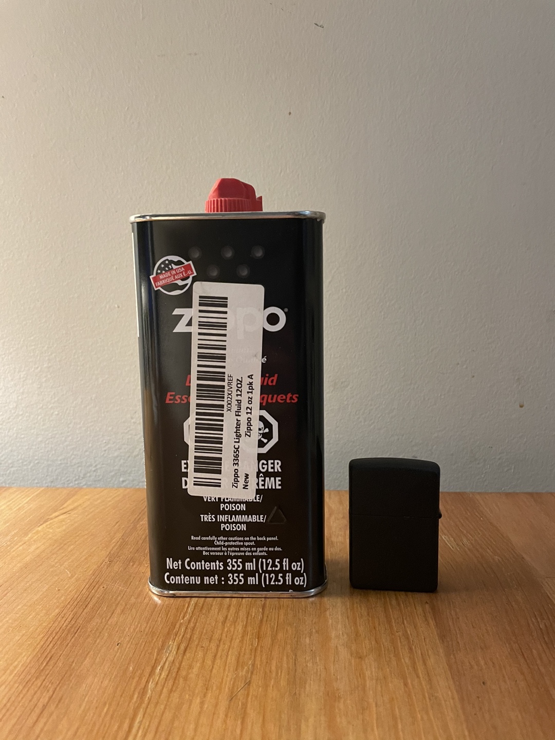 Zippo lighter and lighter fluid thumbnail