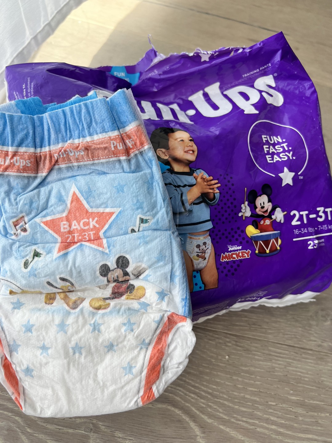 2T-3T Huggies pull-ups (Open) - photo 2
