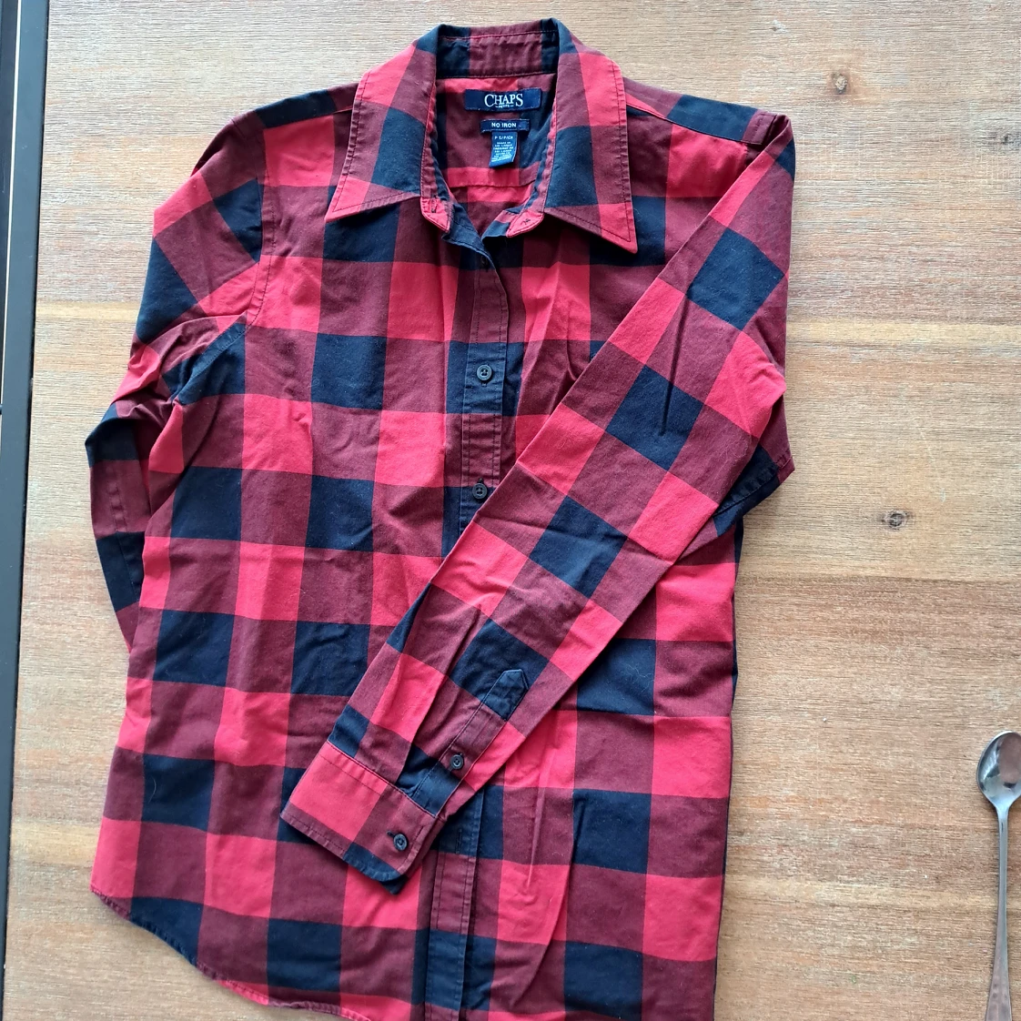 Women's no-iron cotton poplin sz petite S - photo 3