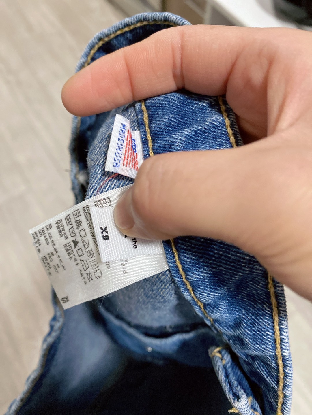 American apparel denim skirt - photo 2