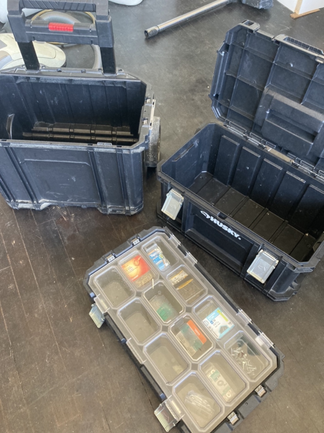 Husky 22-inch Rolling Tool Storage Cart with Connect System - photo 2