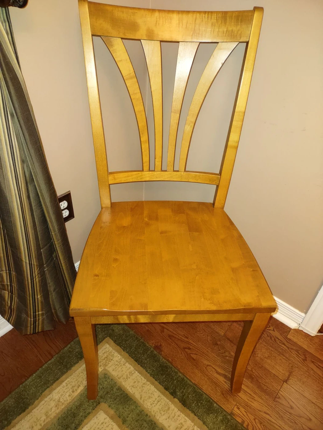 Solid Oak dining room set - photo 4