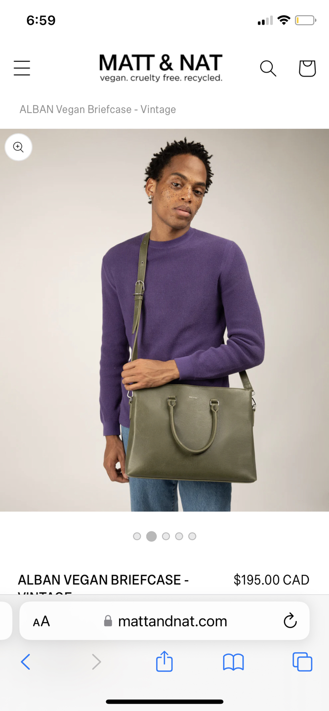 Matt & Nat briefcase bag - photo 3