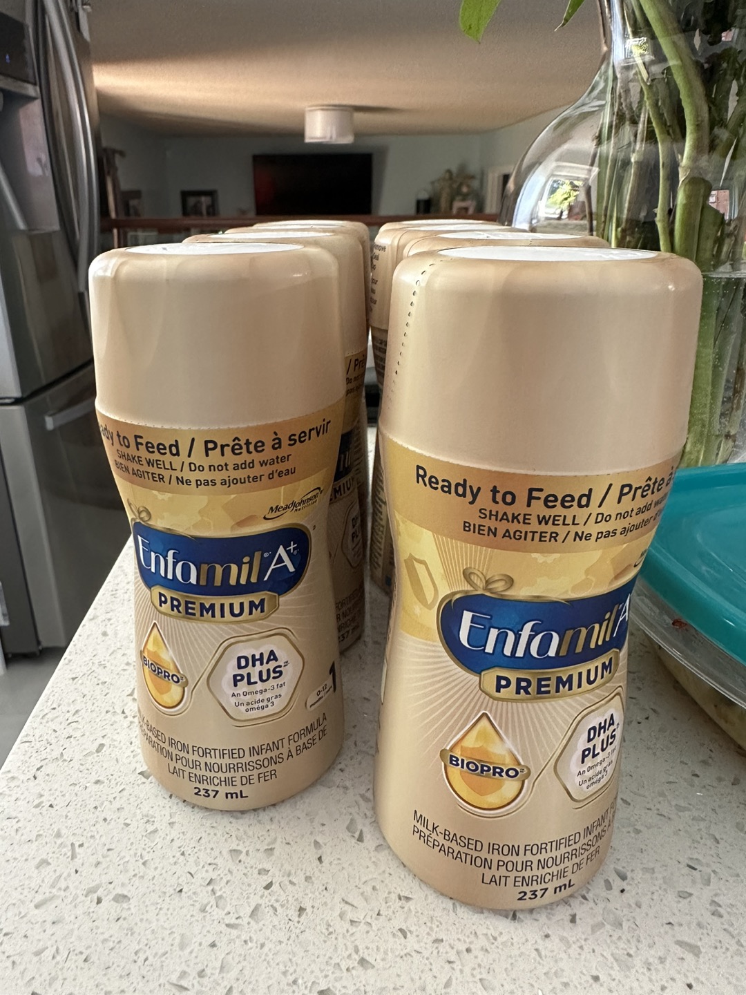 Enfamil formula 8 bottles ready to feed thumbnail