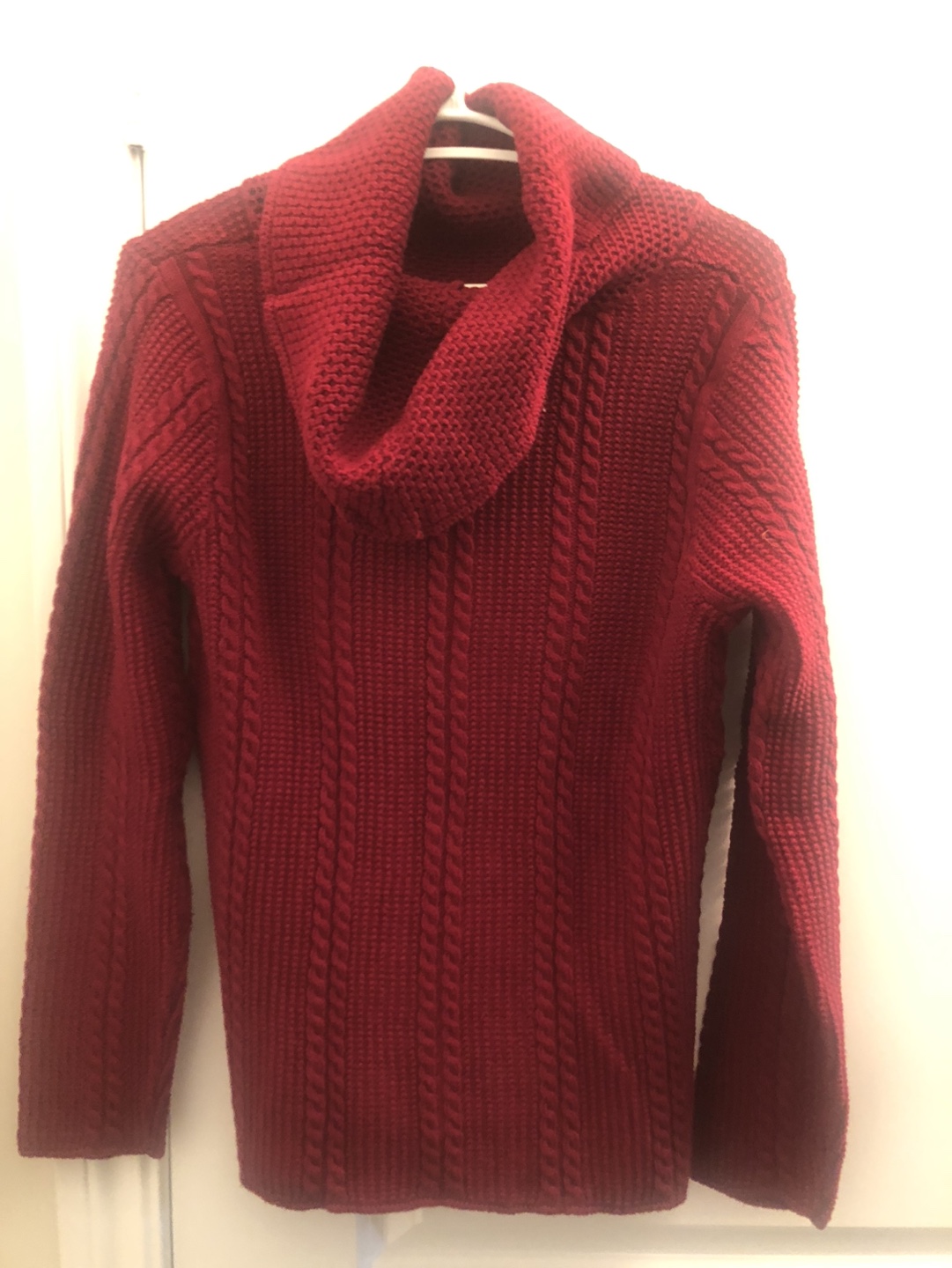 Cowl neck sweater