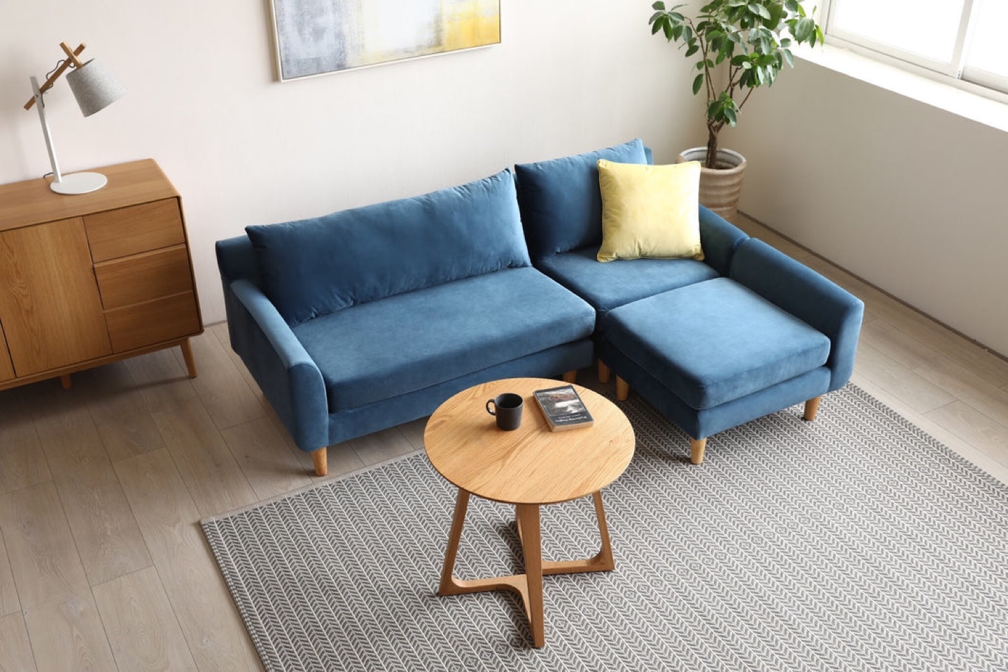 sofa and ottoman set - photo 3