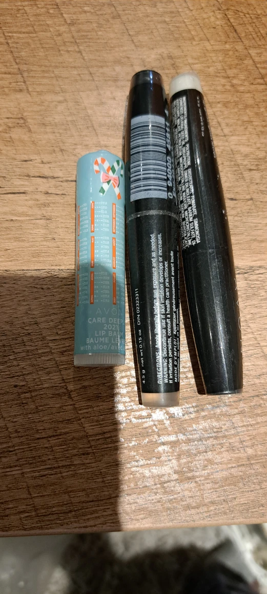 Brand New 2 sparkling clear lipsticks and a lip balm thumbnail