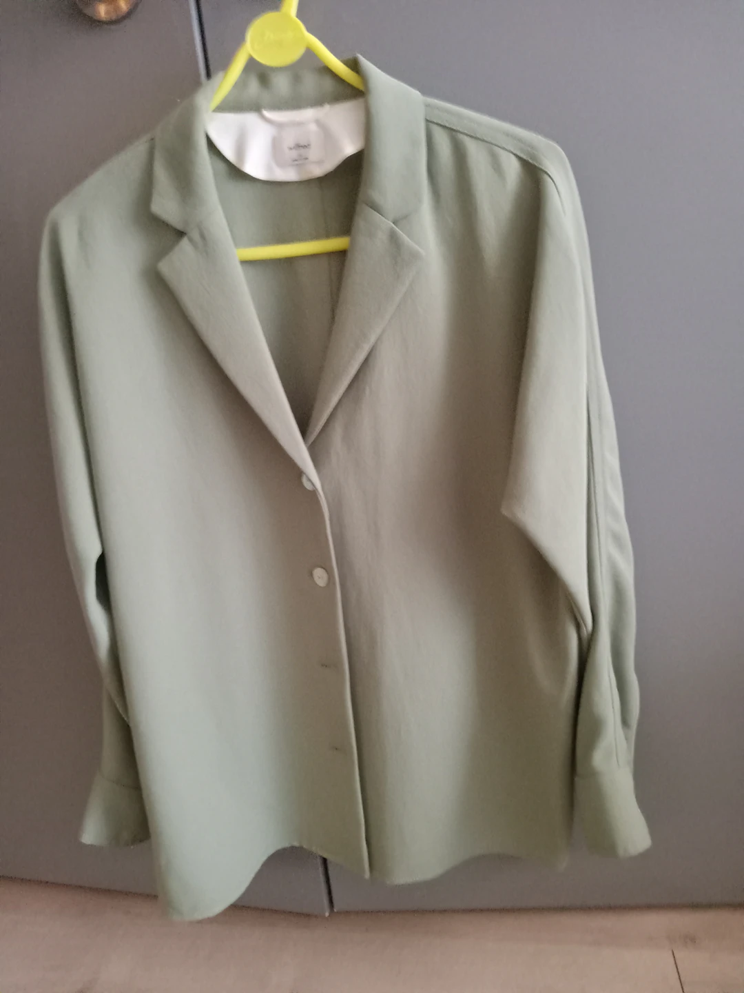 Aritzia green blouse thumbnail