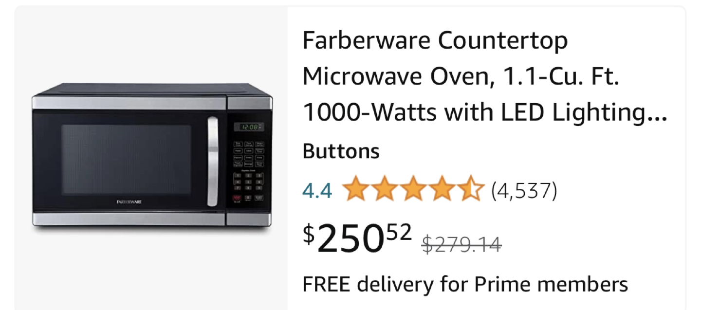 New microwave thumbnail