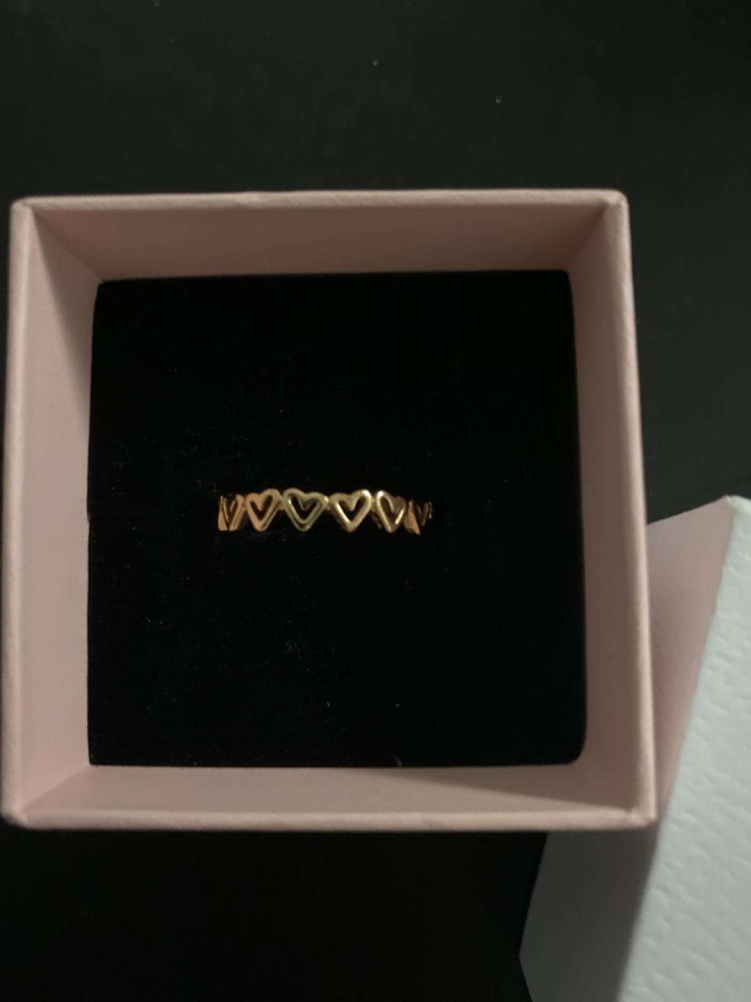 Pandora Rose Gold Heart Ring image indicator(2)