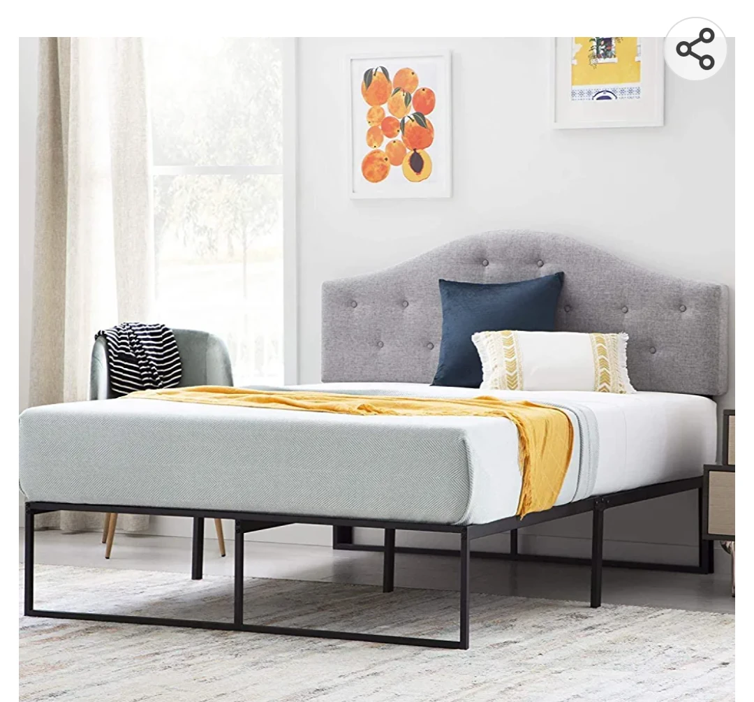 LinenSpa Full/Twin XL Size Metal Bed Frame thumbnail