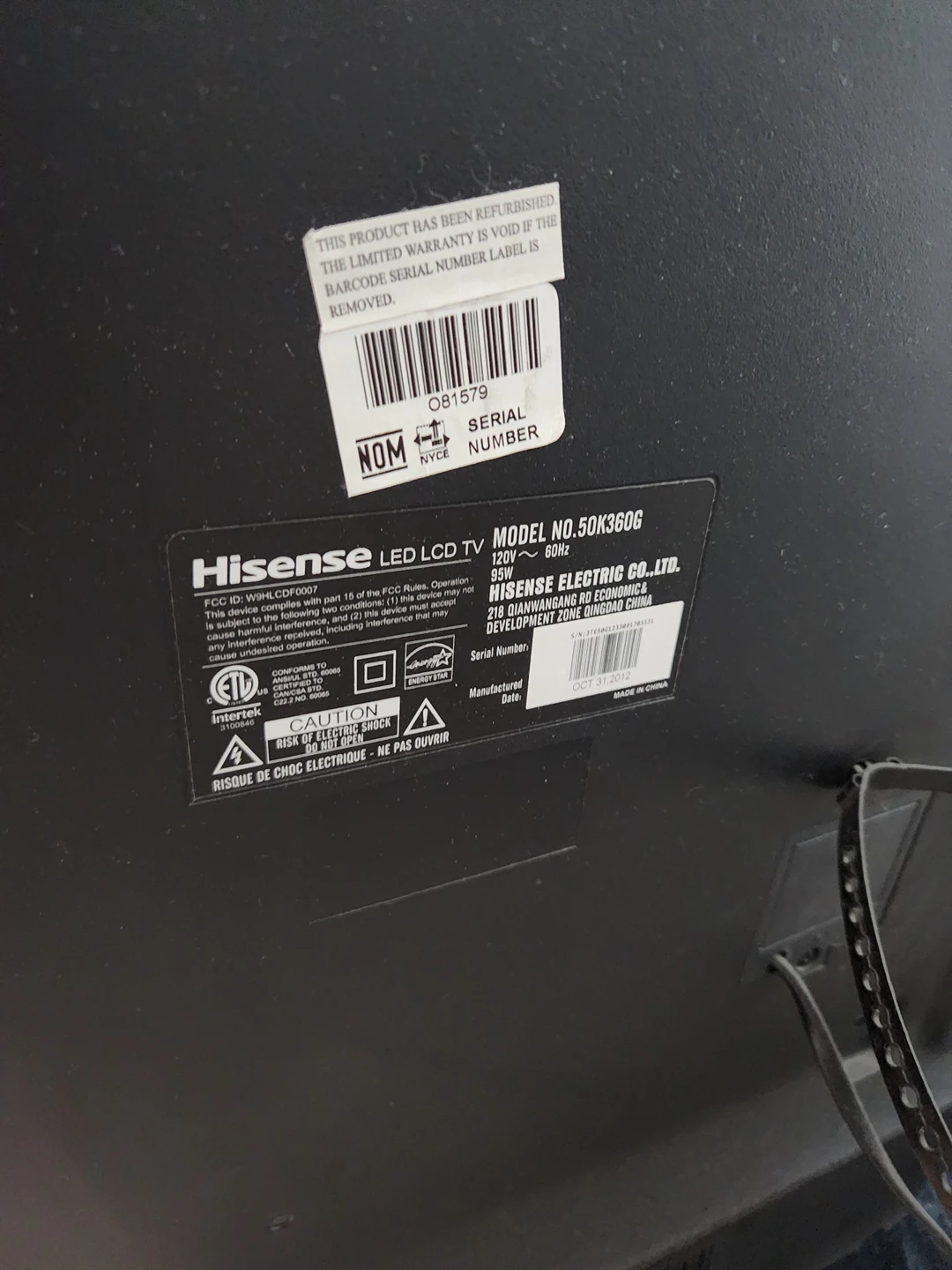 Hisense 50" smart TV - photo 4