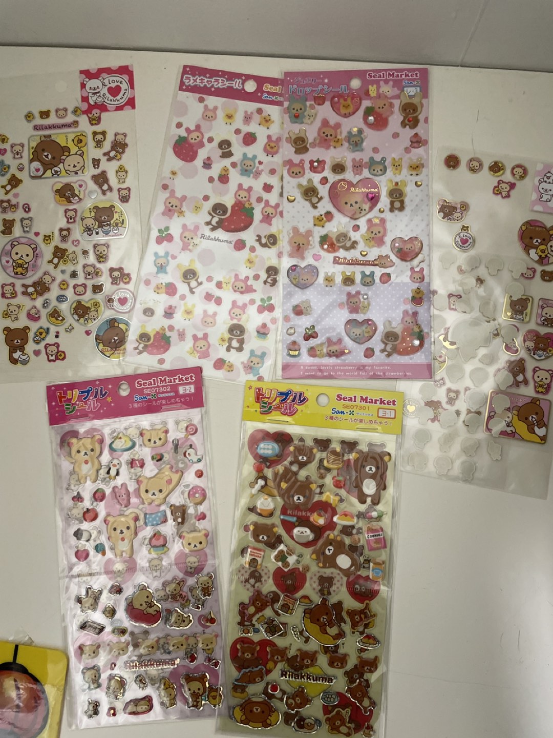 Rilakkuma stickers collection thumbnail