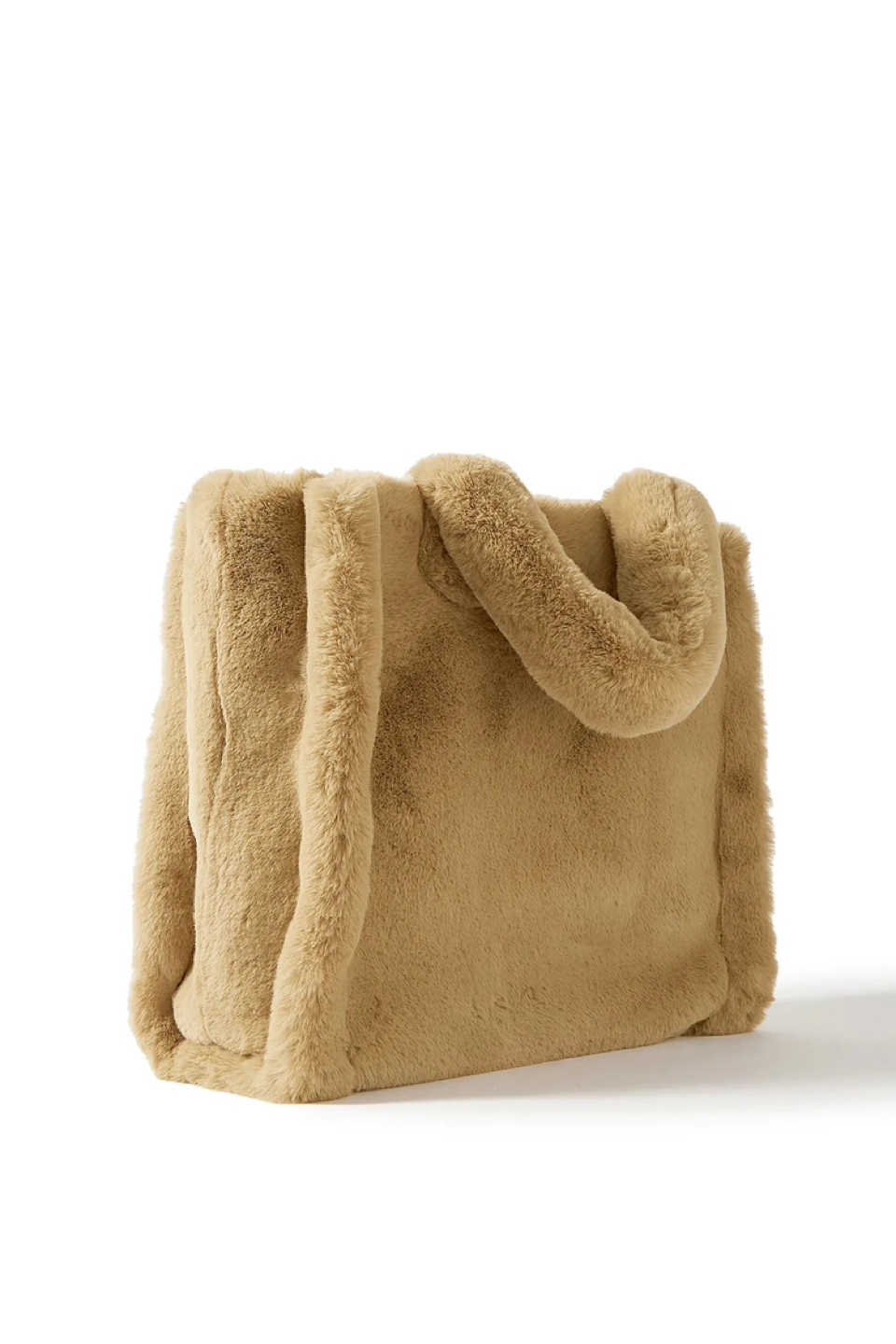 Stand Studio fluffy brown tote - photo 3